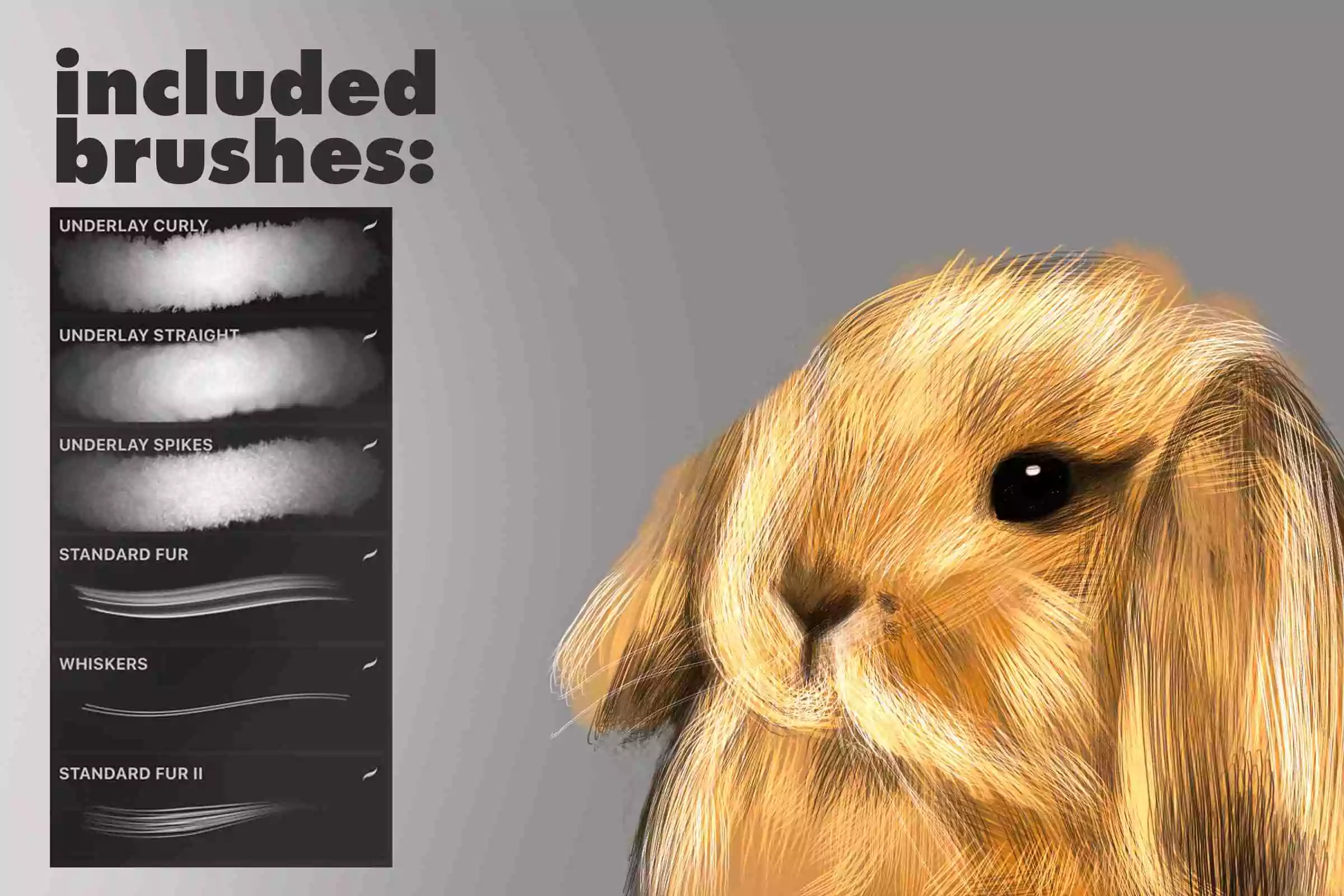 Fabulous Fur Brush Pack 3 fabulous fur brush pack2