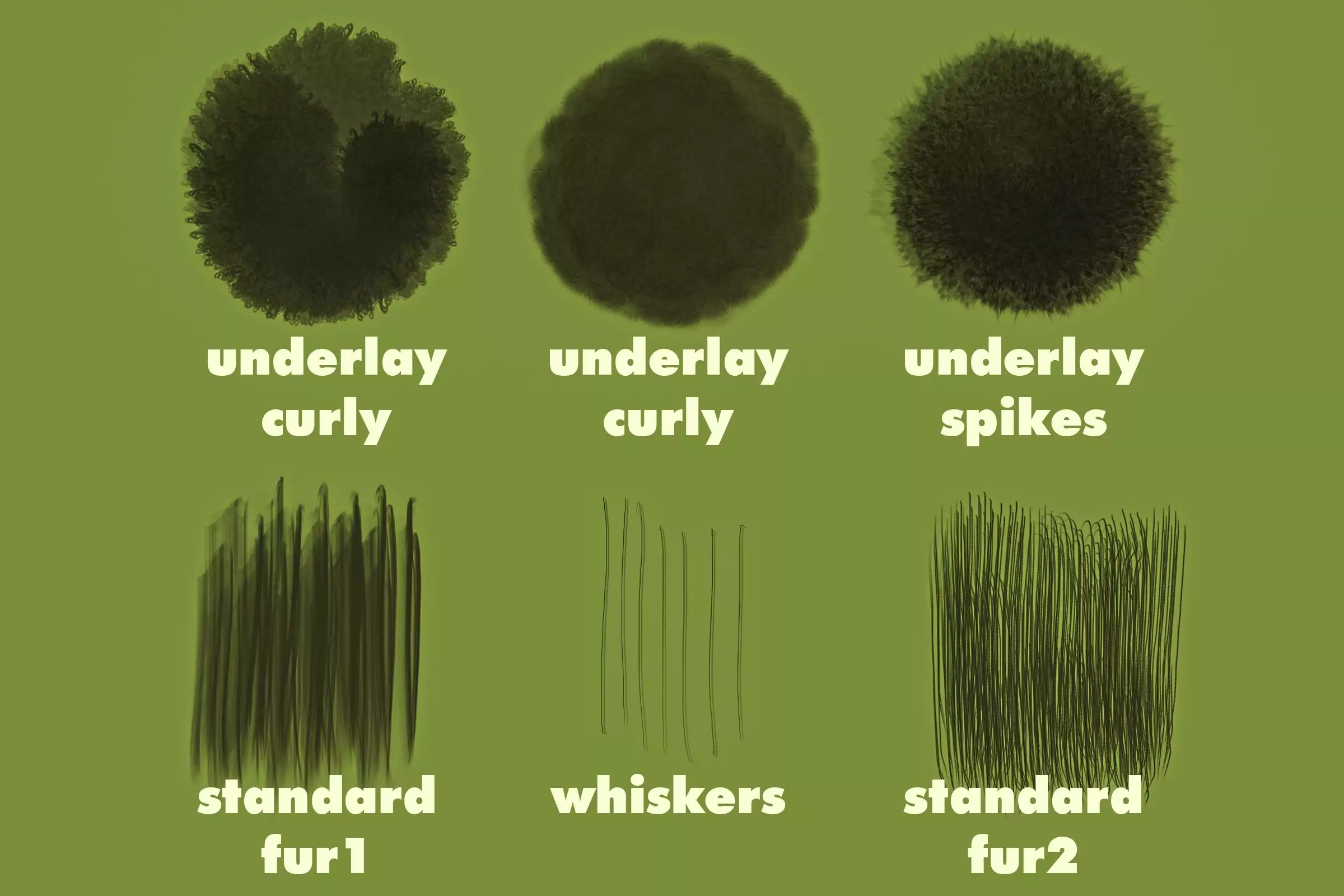 Fabulous Fur Brush Pack 5 fabulous fur brush pack4