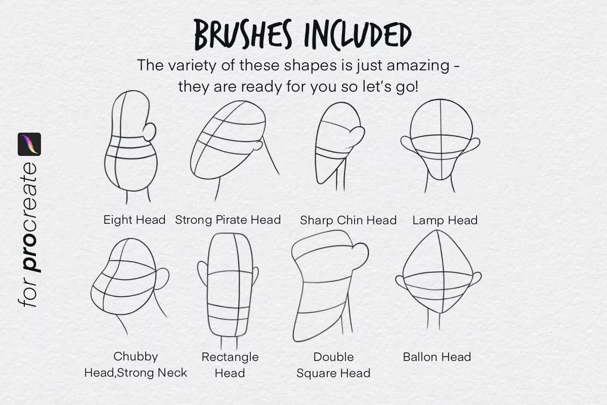 Head Guide Brush Set Vol 2 5 head guide brush set vol 25