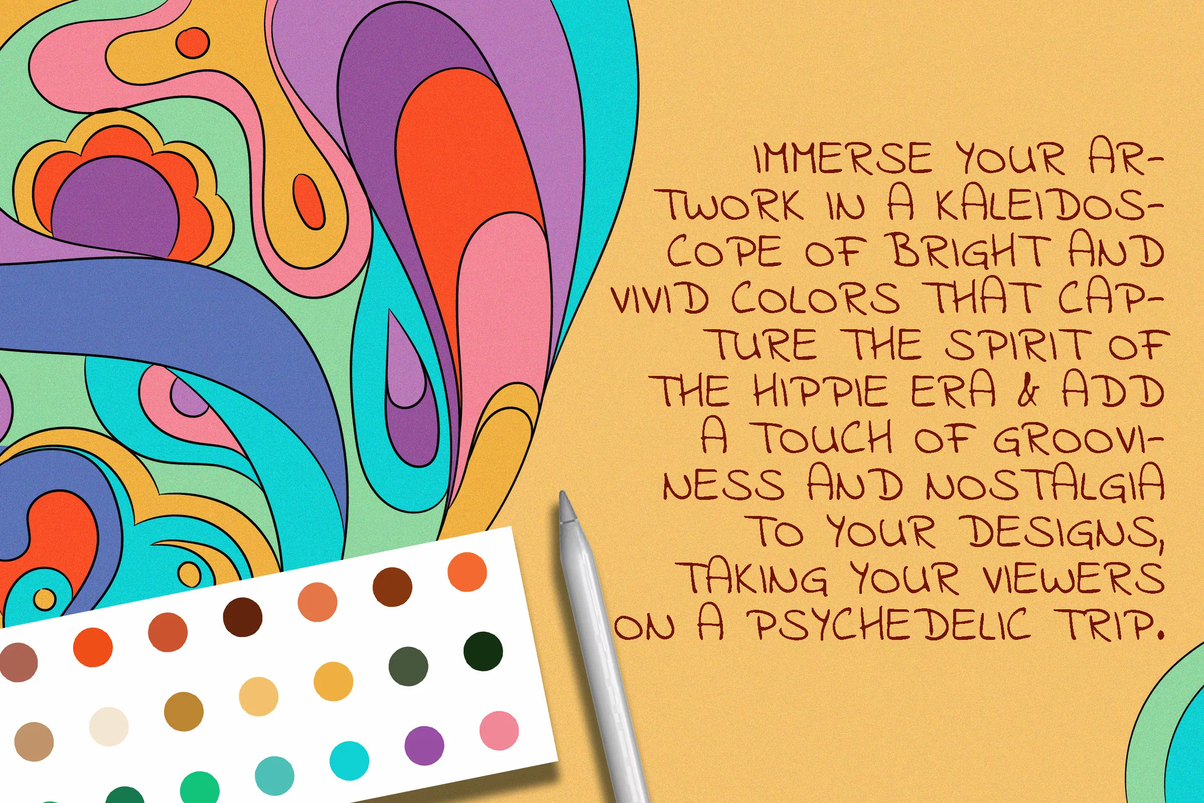 Hippie Bright Color Palette 4 hippie bright color palette3