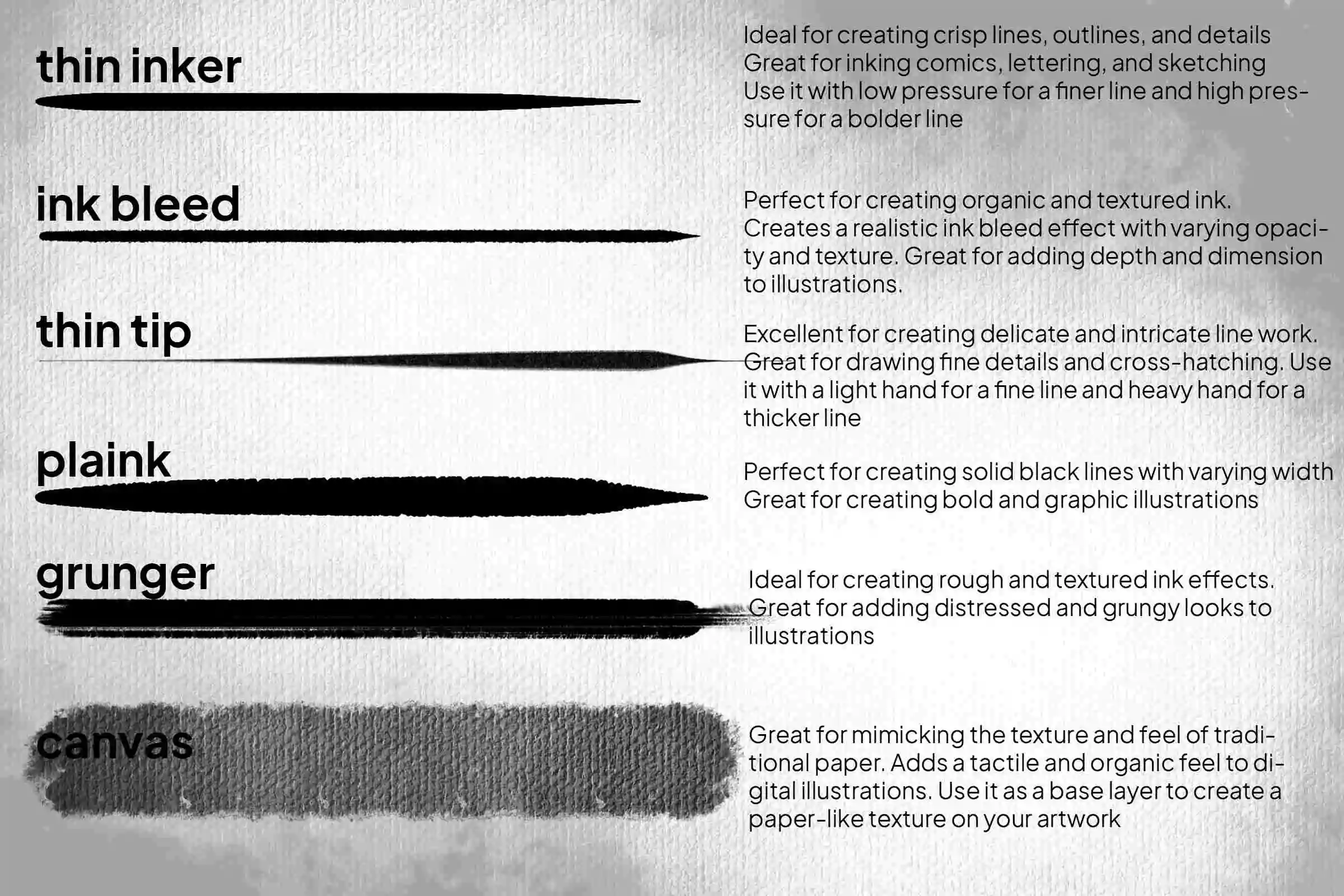 Ink Compilation Brushes Vol 2 6 ink compilation brushes vol 26