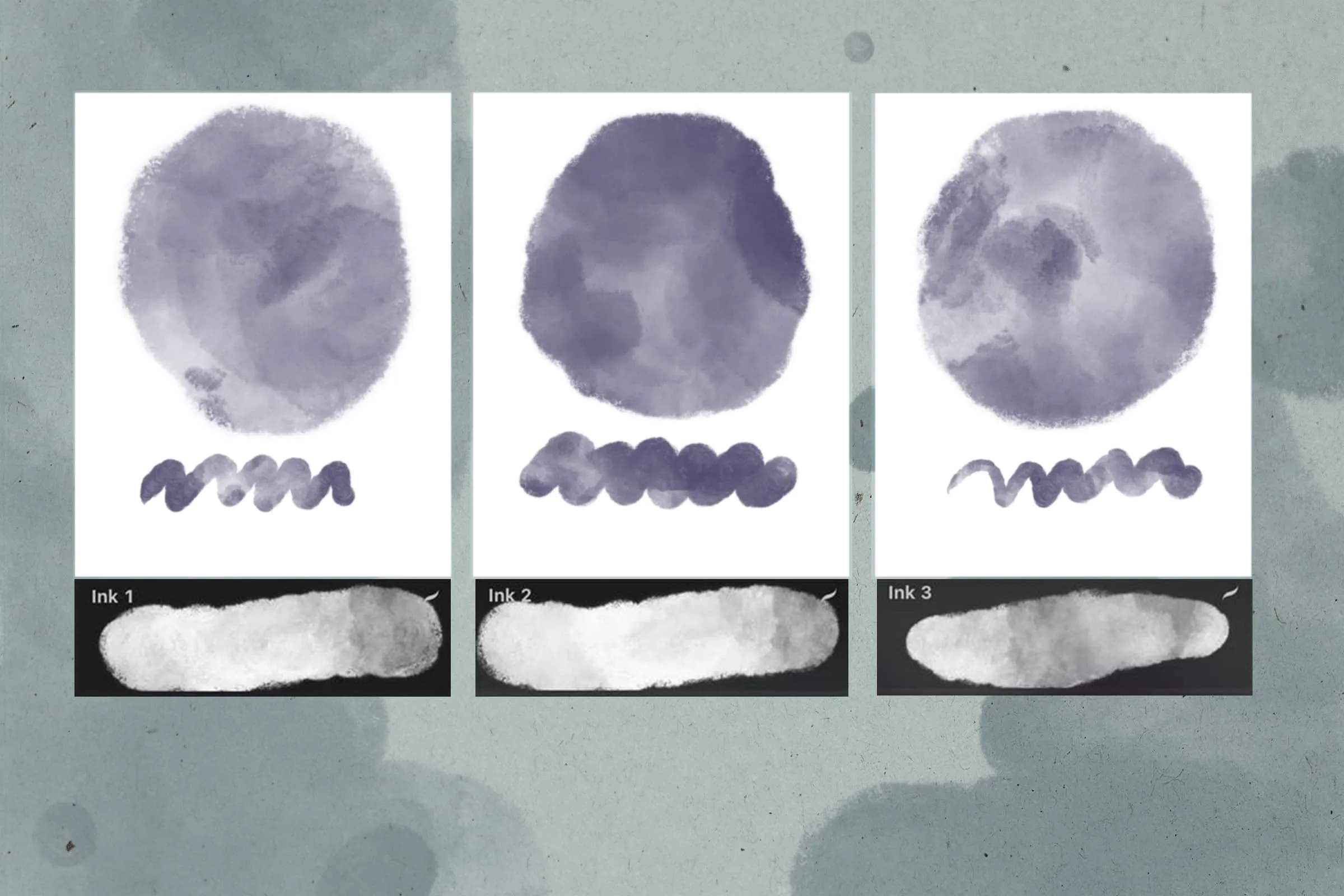 Ink Wash Brush Set Vol 2 4 ink wash brush set vol 23