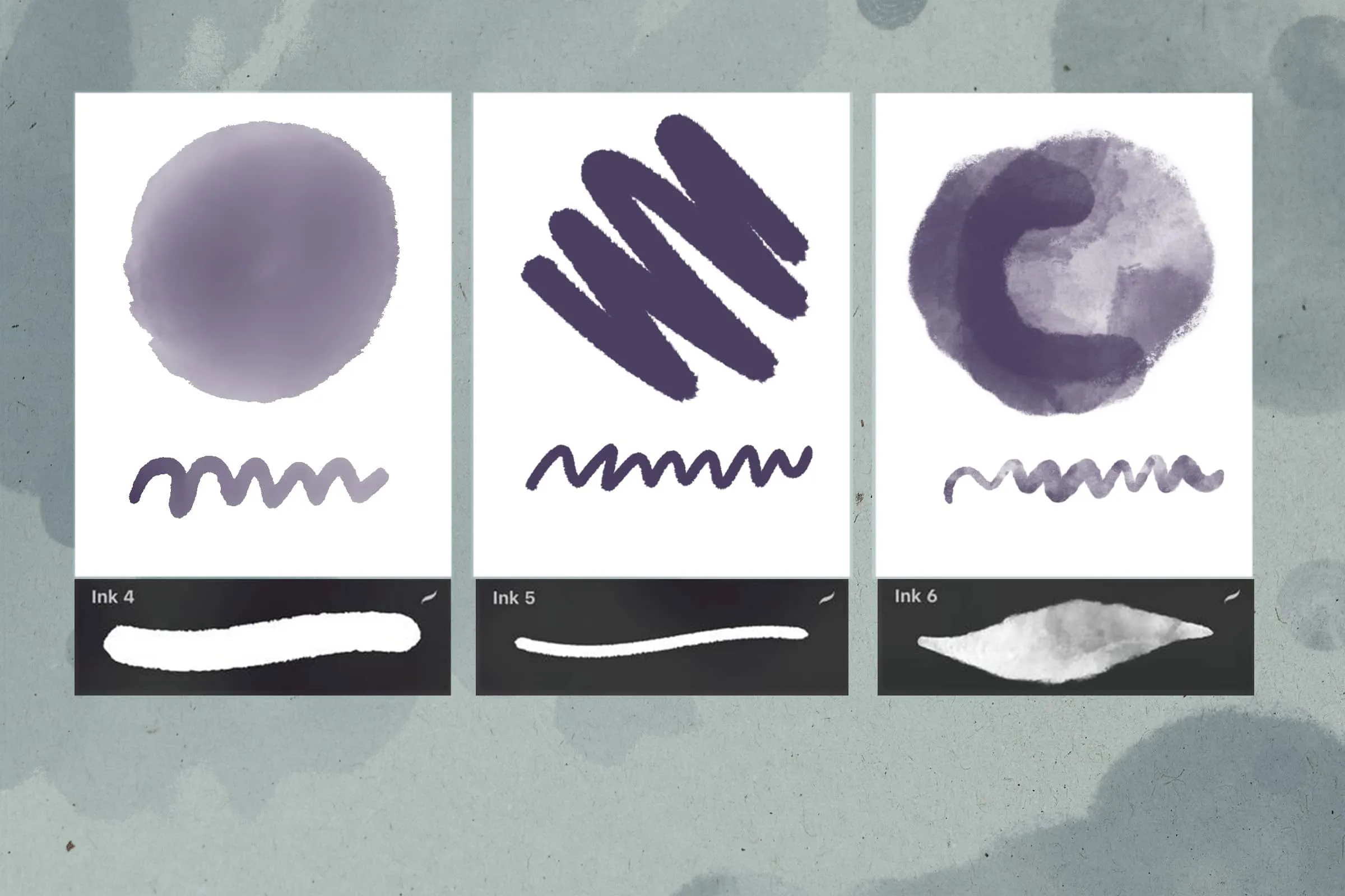 Ink Wash Brush Set Vol 2 5 ink wash brush set vol 24