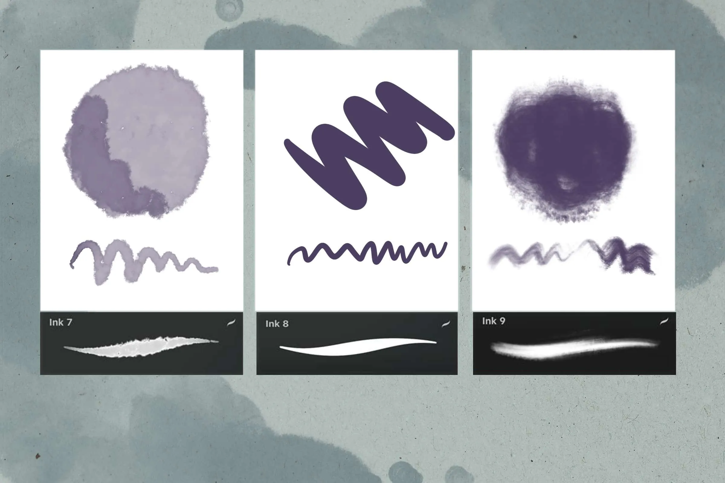 Ink Wash Brush Set Vol 2 6 ink wash brush set vol 25