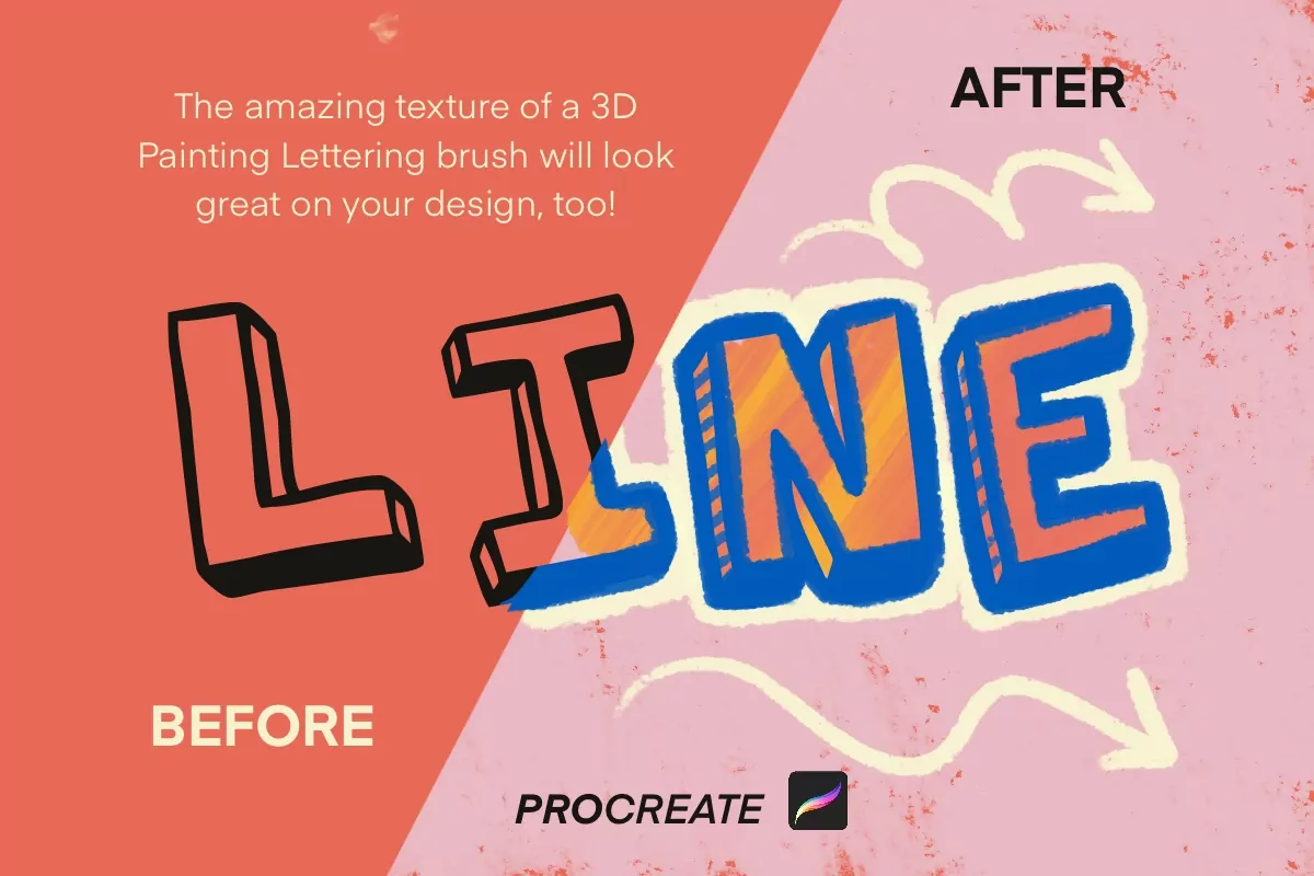 Lettering Paint Brush Set Vol 2 4 lettering paint brush set vol 23