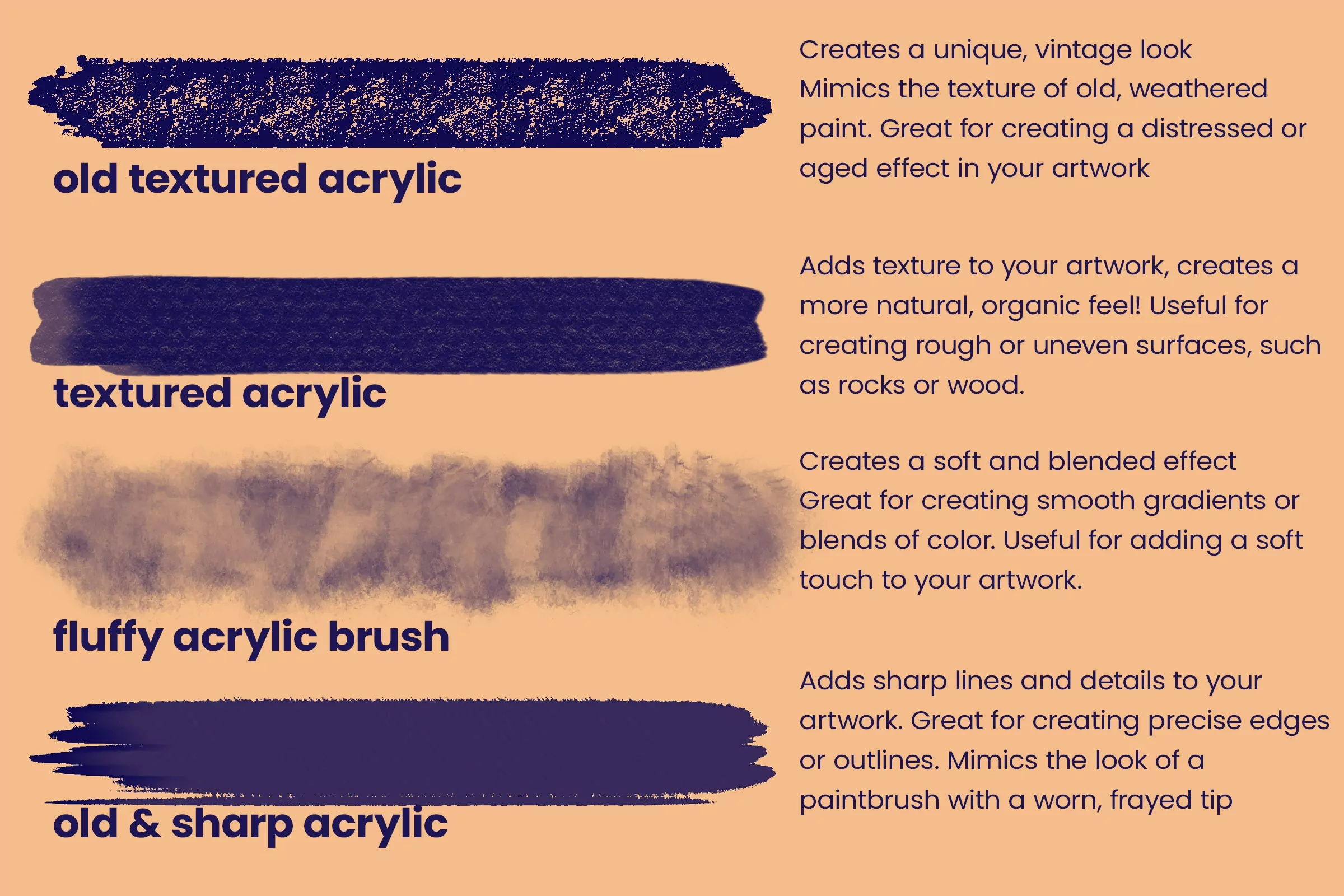 Oil & Acrylic Brush Set Vol 2 5 oil acrylic brush set vol 25
