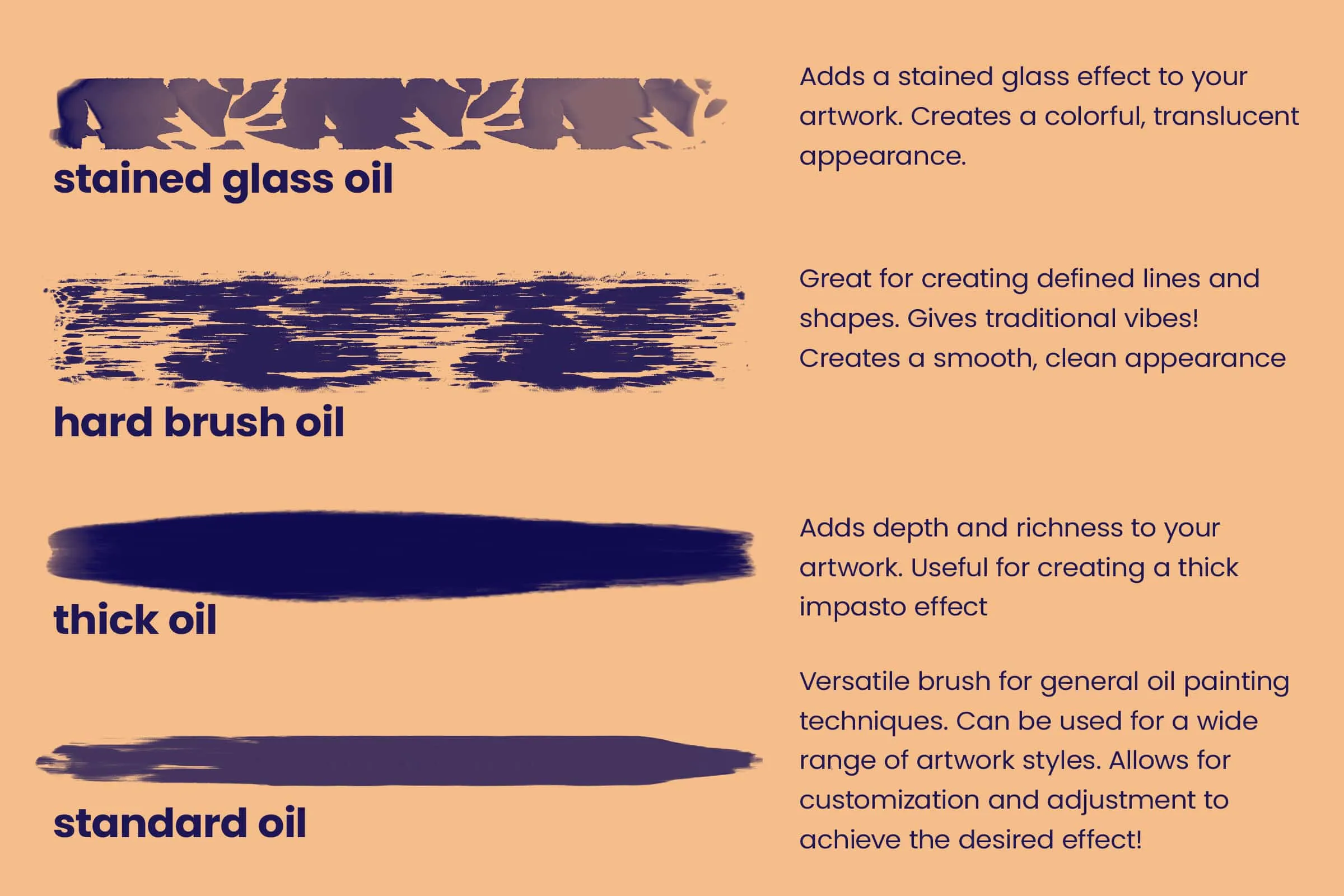 Oil & Acrylic Brush Set Vol 2 6 oil acrylic brush set vol 26