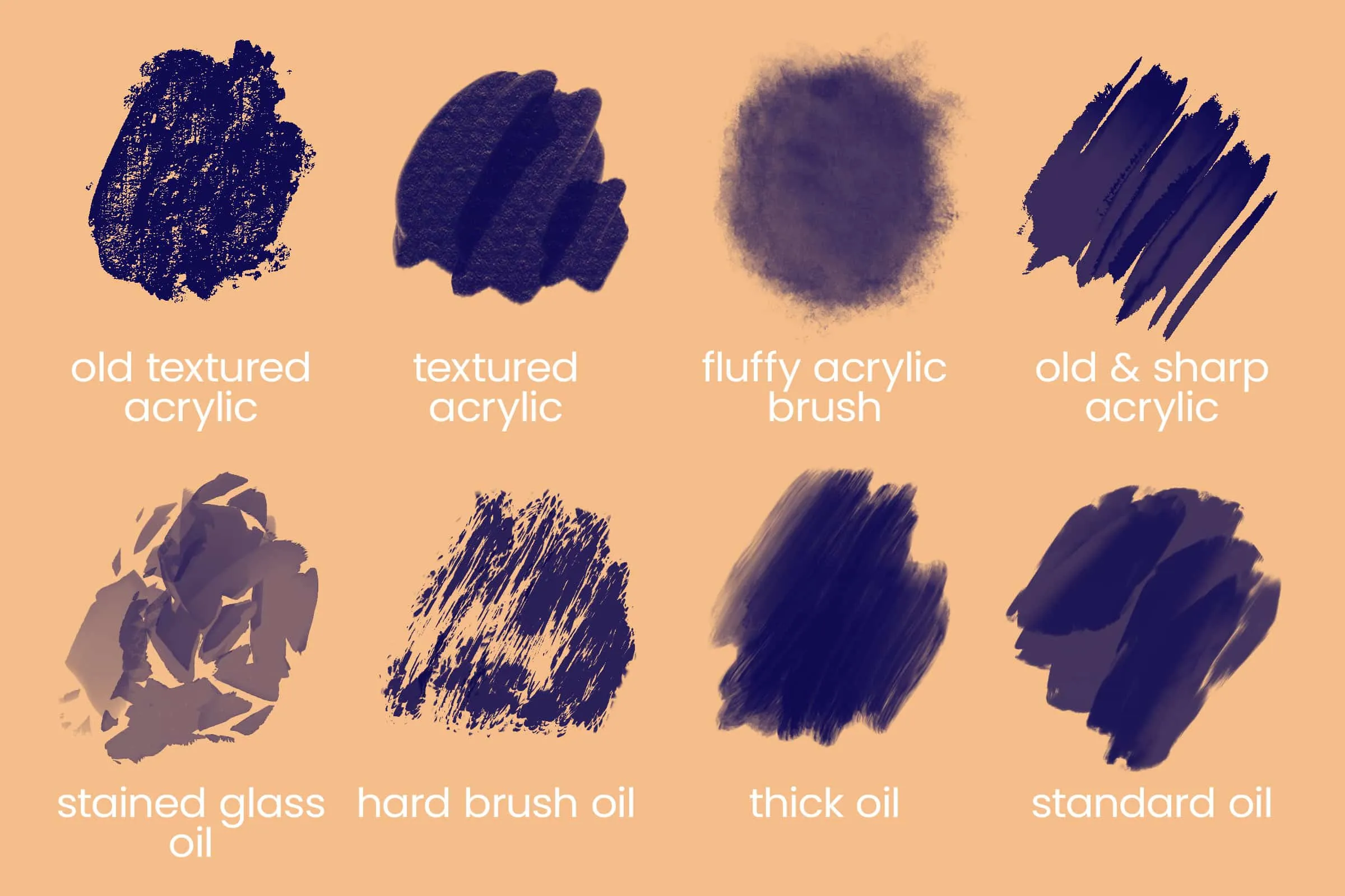 Oil & Acrylic Brush Set Vol 2 7 oil acrylic brush set vol 27
