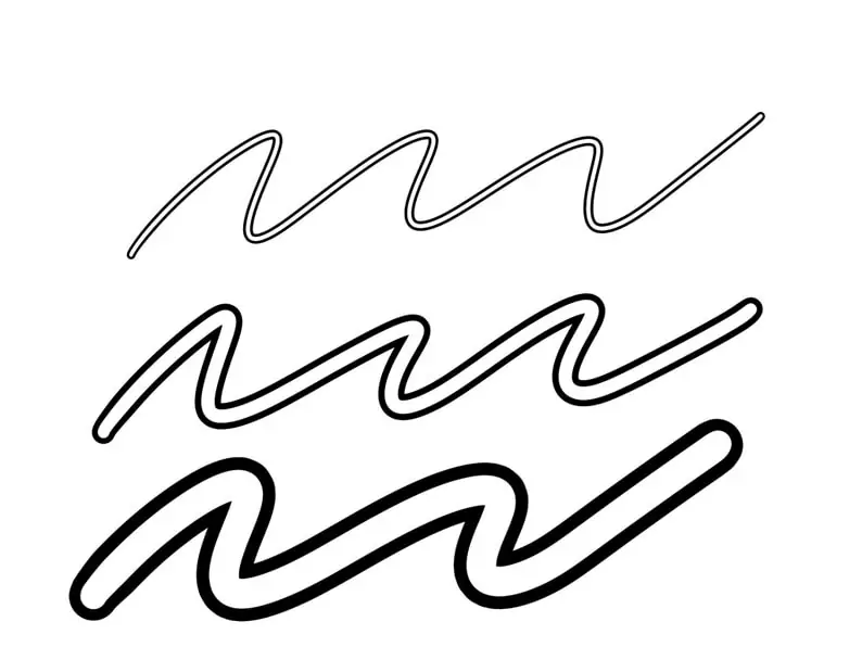 Outline Monoline Brush 3 outline monoline brush2