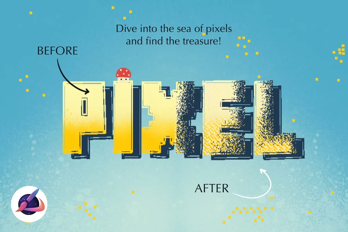 Pixel Brush Pack for Procreate and Krita 4 pixel brush pack4