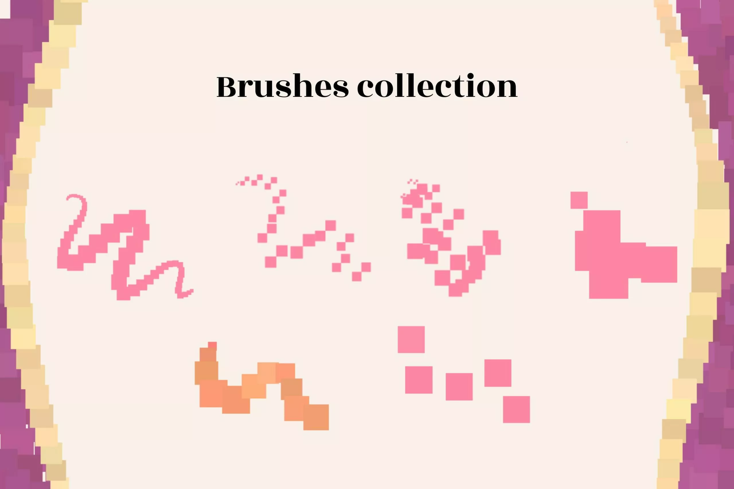 Pixel Brush Set 3 pixel brush set2