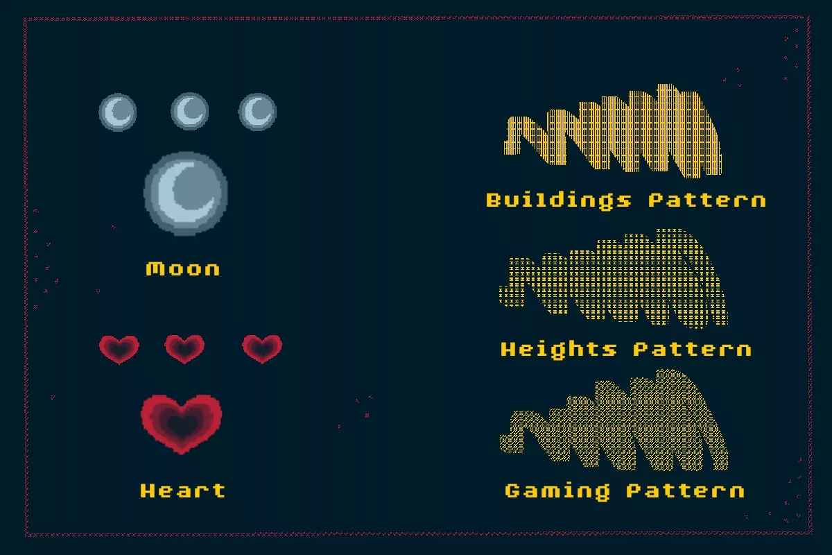 Pixel Bundle Brush Set 6 pixel bundle brush set5