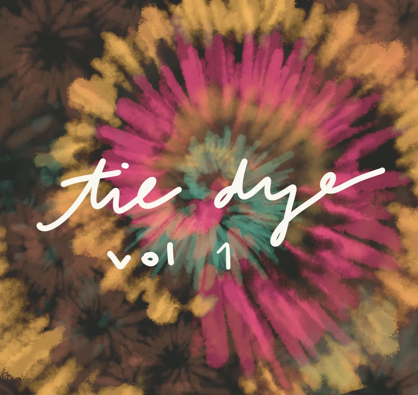 Procreate Tie-Dye Brushes Volume 1 3 procreate tie dye brushes volume 12