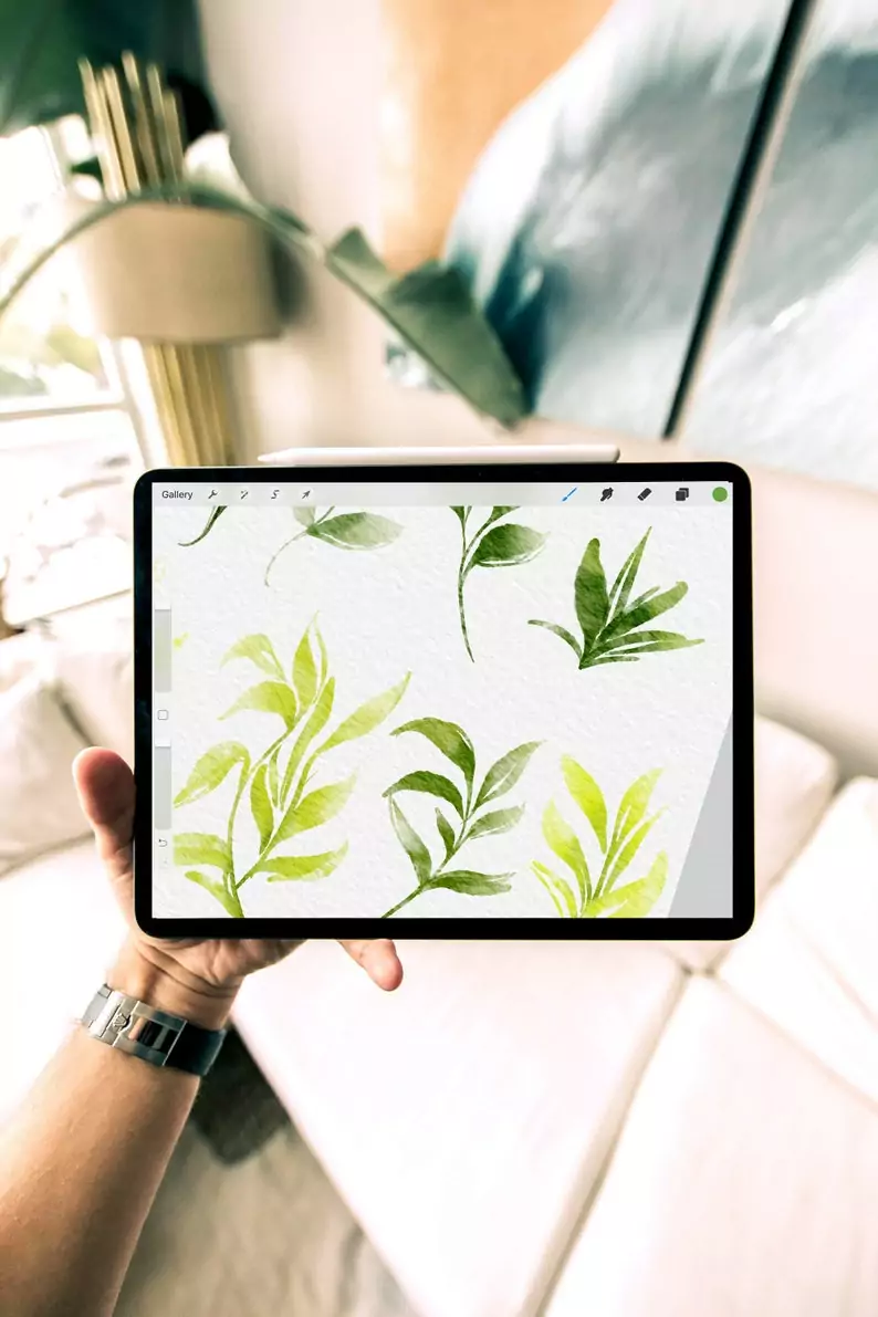 Procreate Watercolor Paper Canvas - JANES 11 procreate watercolor paper canvas janes9