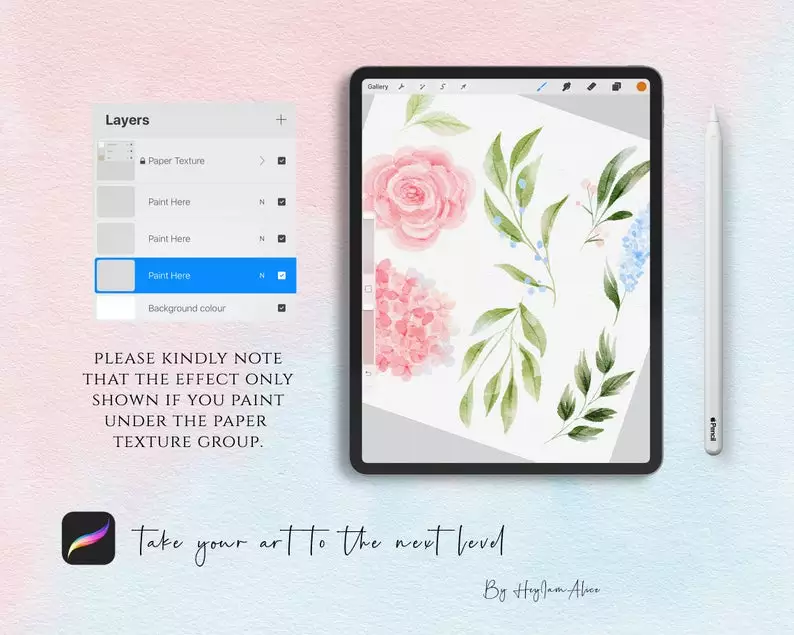 Procreate Watercolor Paper Canvas - Joe 4 procreate watercolor paper canvas joe2
