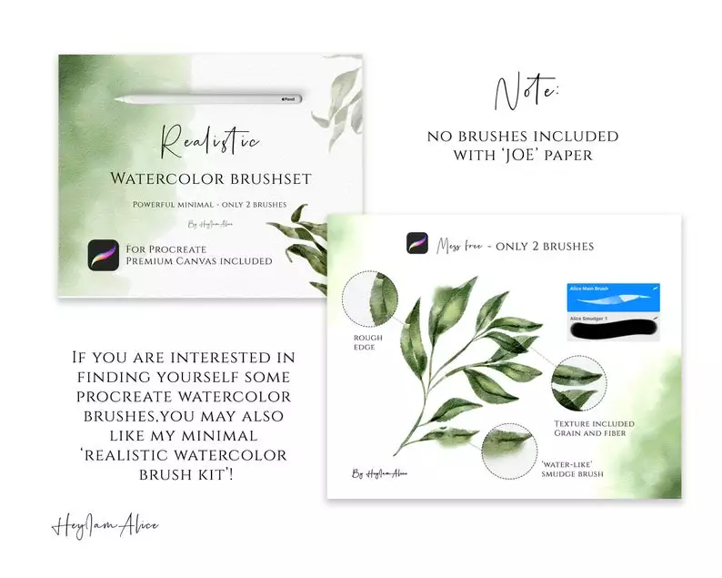 Procreate Watercolor Paper Canvas - Joe 9 procreate watercolor paper canvas joe7