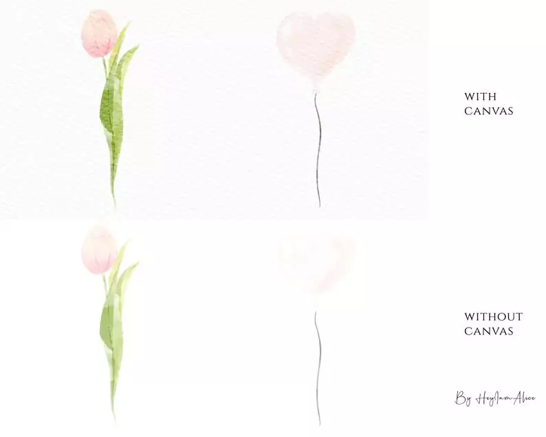 Procreate Watercolor Paper Canvas LIN 6 procreate watercolor paper canvas lin4