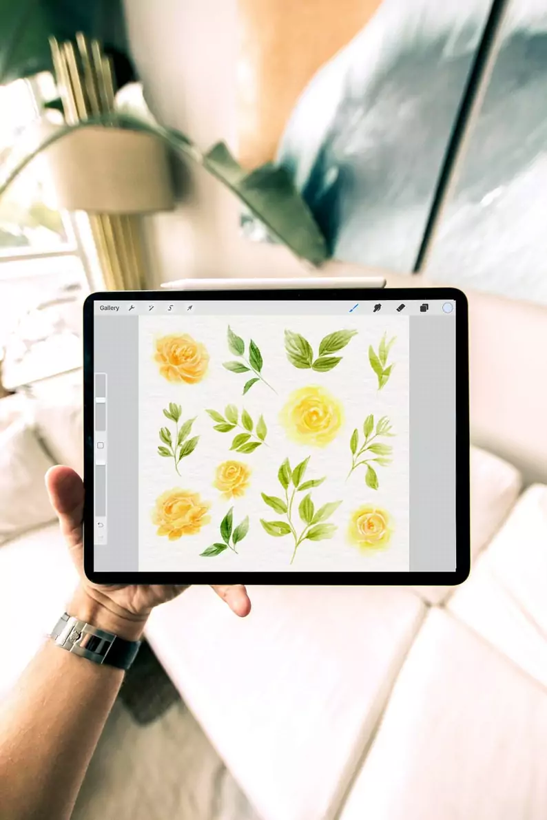 Procreate Watercolor Paper Canvas - Ophelia 11 procreate watercolor paper canvas ophelia9