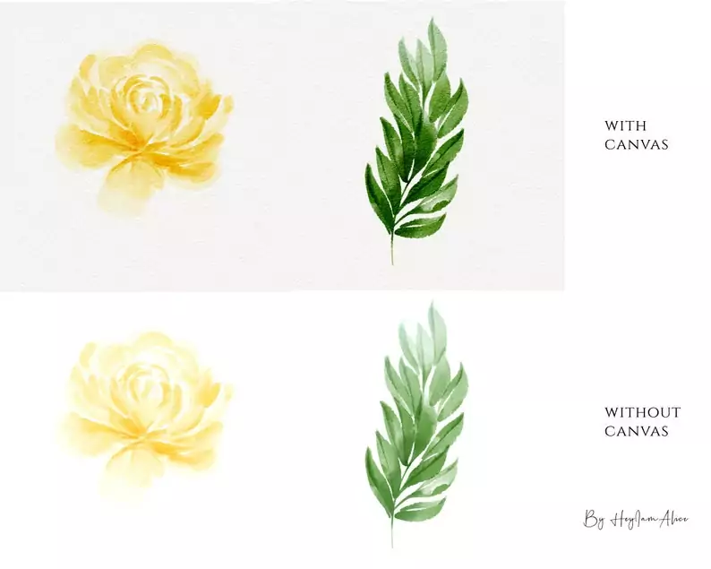 Procreate Watercolor Paper Canvas - SILVIA 6 procreate watercolor paper canvas silvia4