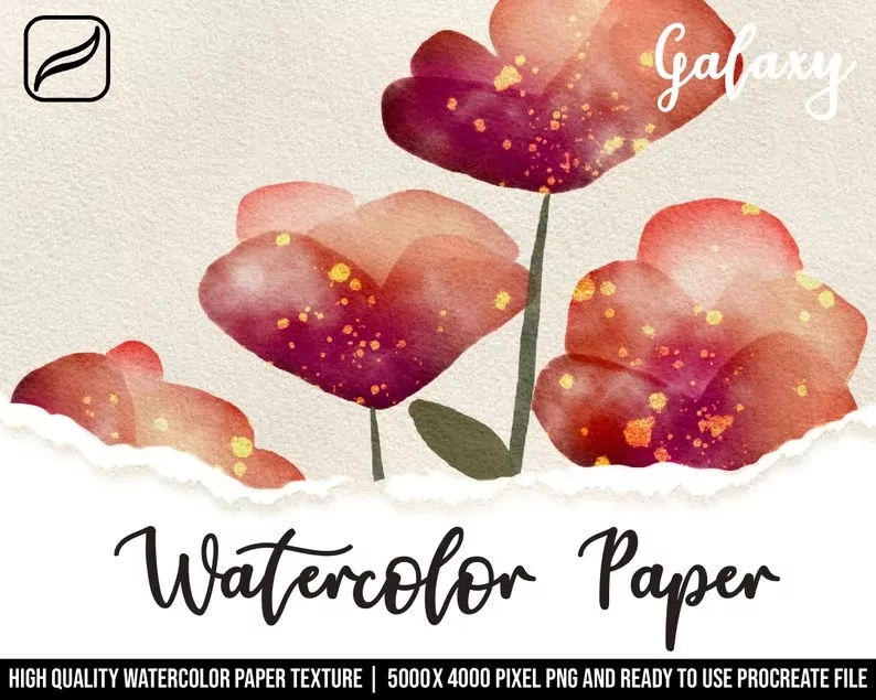 Procreate Watercolor Paper Texture Galaxy 5 procreate watercolor paper texture galaxy4