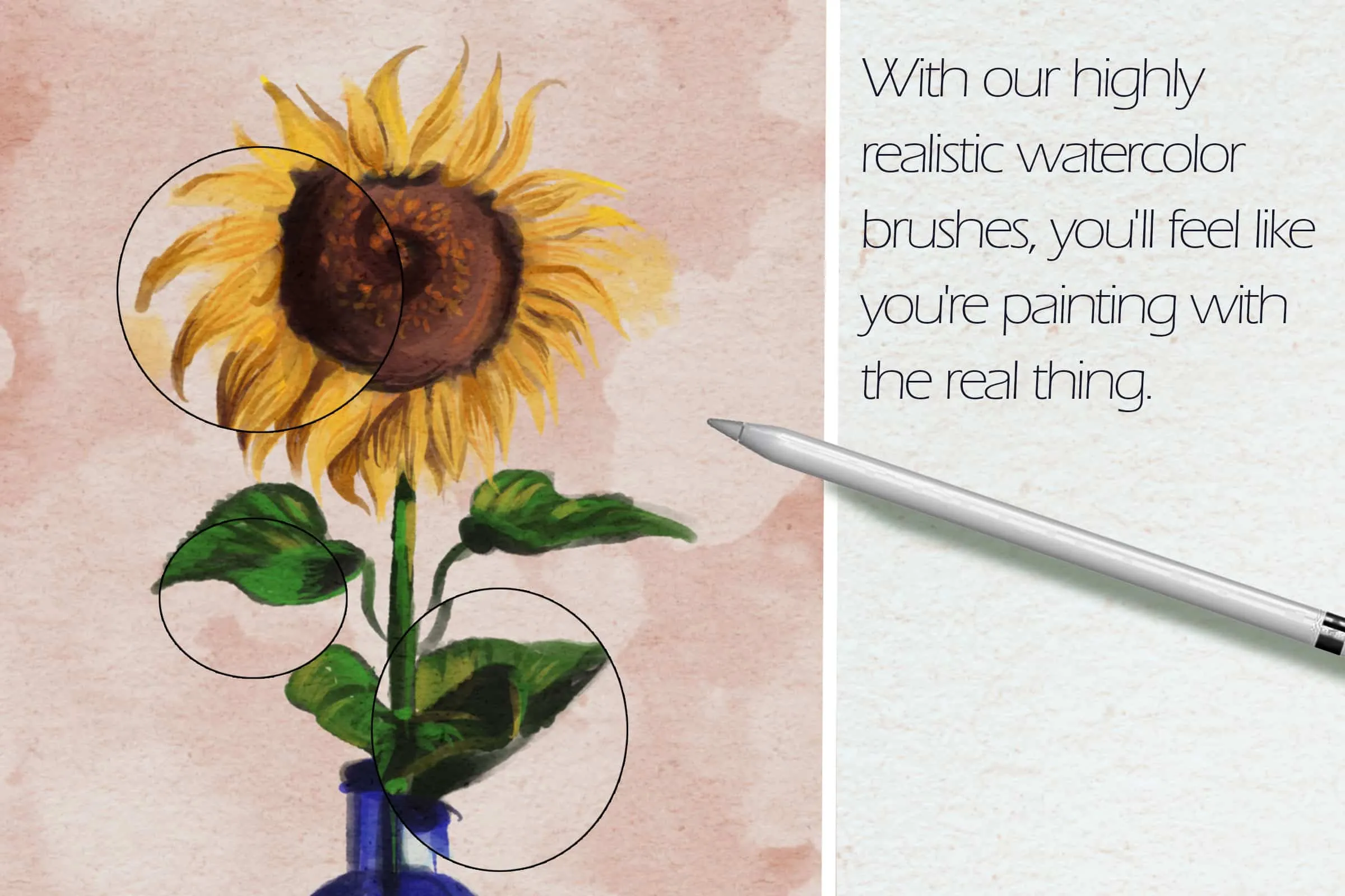 Realistic Watercolor Brush Set Vol 2 3 realistic watercolor brush set vol 23