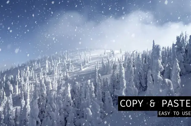 12 Realistic Snow Overlays 4 12 realistic snow overlays3