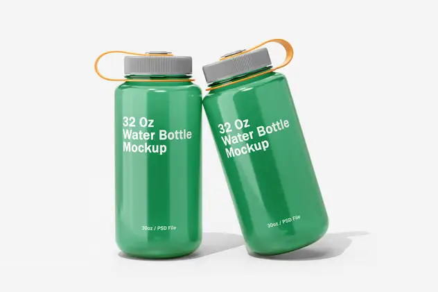 32oz Wide Mouth Water Bottle Mockup Vol.2 5 32oz wide mouth water bottle mockup vol24