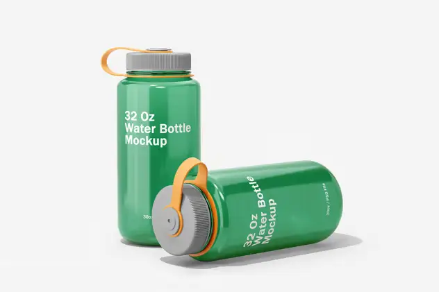 32oz Wide Mouth Water Bottle Mockup Vol.2 7 32oz wide mouth water bottle mockup vol26