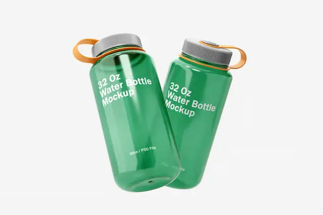 32oz Wide Mouth Water Bottle Mockup Vol.2 8 32oz wide mouth water bottle mockup vol27