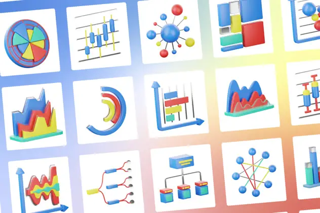 3D Infographic Icons 3 3d infographic icons2