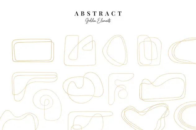 Abstract collection Shapes 6 abstract collection shapes13