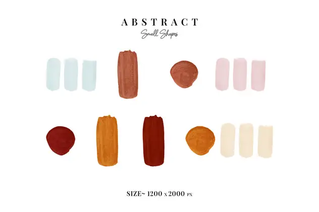 Abstract collection Shapes 16 abstract collection shapes9