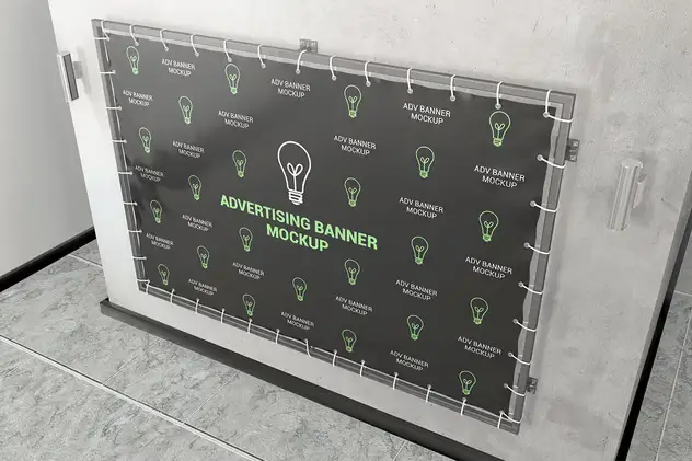 Advertising Banner Mockup 4 advertising banner mockup3