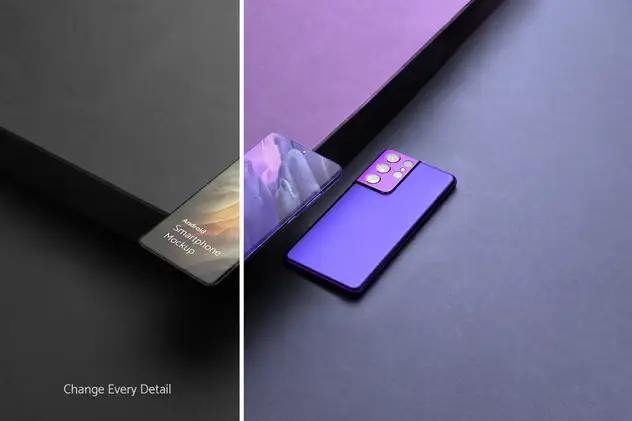 Android Smartphone Mockups Vol. 2 6 android smartphone mockups vol 25