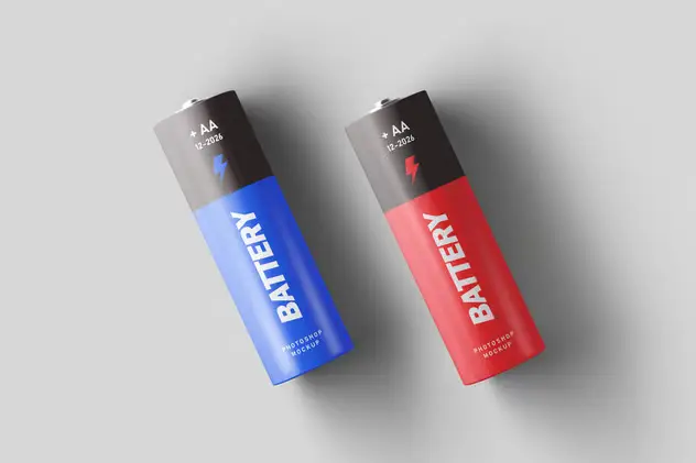 Battery Mockups 5 battery mockups4