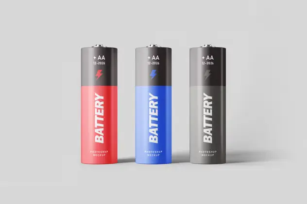 Battery Mockups 8 battery mockups7