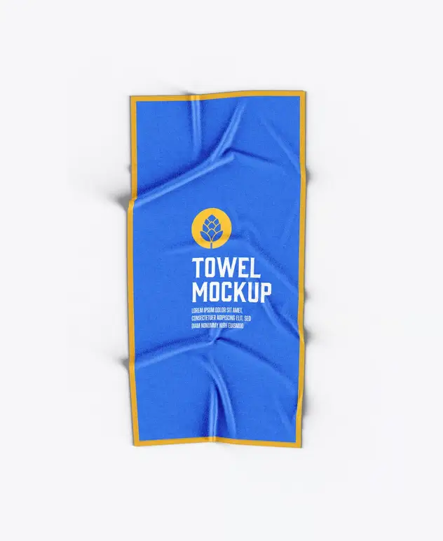 Beach Towel Mockup 4 beach towel mockup3