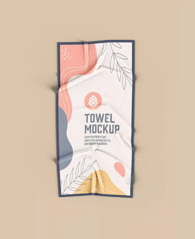 Beach Towel Mockup 8 beach towel mockup7
