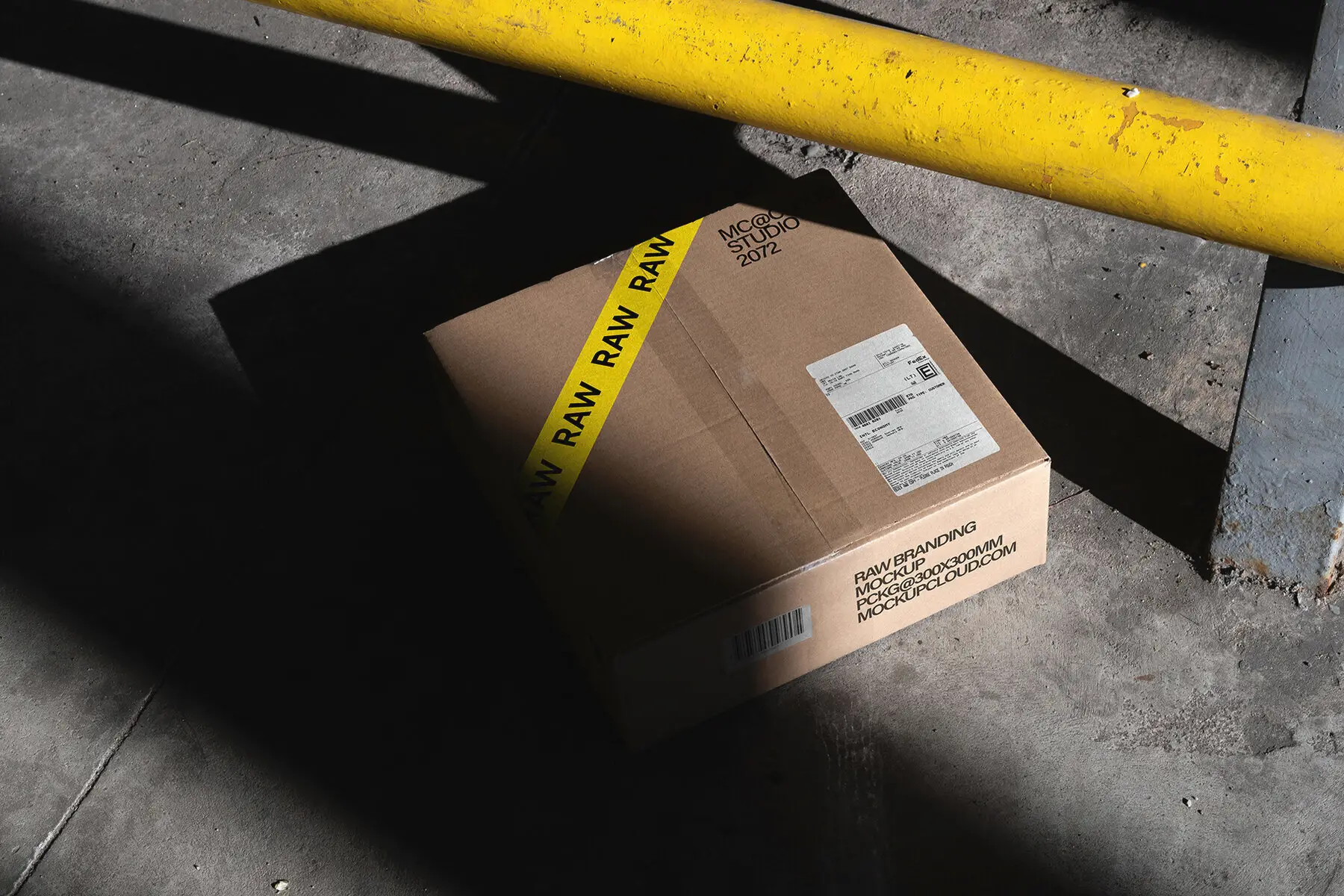 Box Packaging Mockups Kit - Raw Series Graphics 5 box packaging mockups kit raw series graphics4