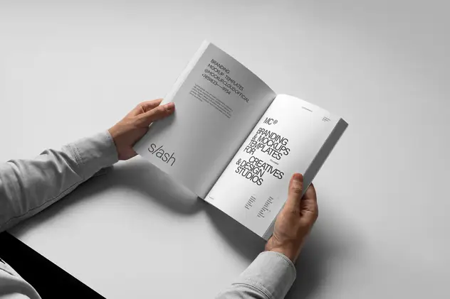 Branding Identity Mockups / Slash Series 03 5 branding identity mockups slash series 035