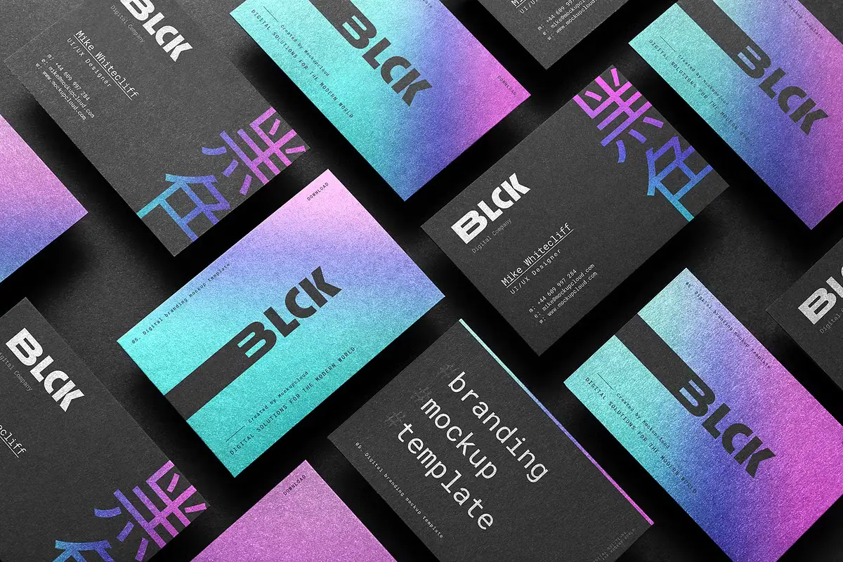Business Cards Mockups Bundle 14 business cards mockups bundle20