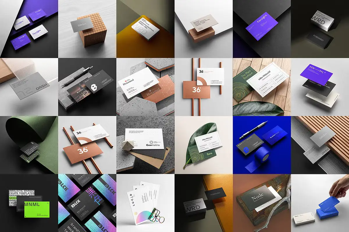 Business Cards Mockups Bundle 23 business cards mockups bundle29