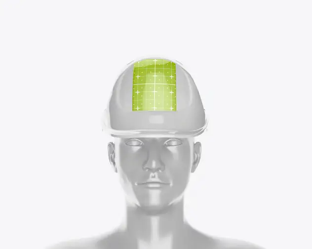 Construction Helmet with Manikin Mockup 9 construction helmet with manikin mockup8