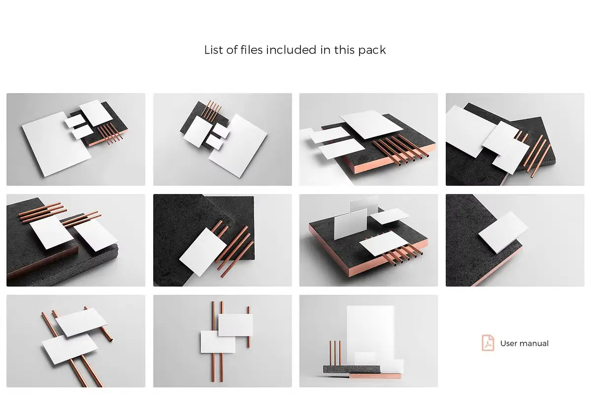 Copperstone Branding Mockup Vol. 1 8 copperstone branding mockup vol 115