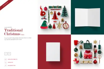 02_Pastel Pink Christmas Scene Creator