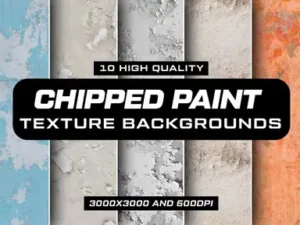 cover image 10 chipped paint texture background