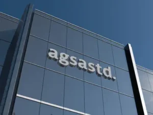 cover image 3d logo mockup on building