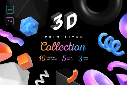 3D Primitives Collection