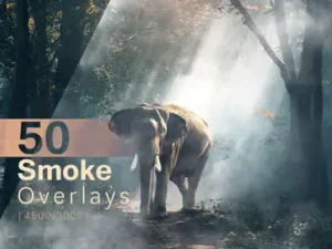cover image 50 smoke overlays