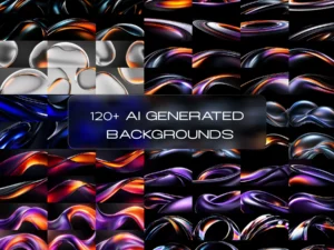 cover image ai backgrounds 5k